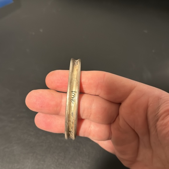 Women of Faith Bangle Bracelet, Inspirational, Silver, Gold, Boho - Picture 5 of 10